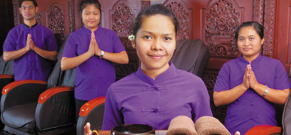 Балийский массаж в спа-салоне Бали
