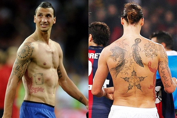 Топ-7 футболистов с крутыми татуировками по мнению tattookiev.org
