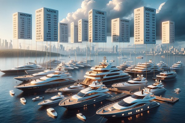 Сколько стоит аренда яхты в Москве и Подмосковье в 2024 году?