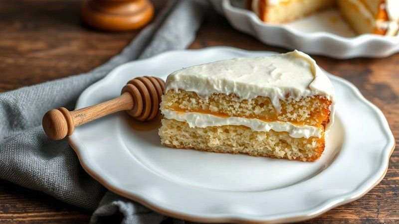 Быстрый медовик на рисовой муке без глютена: рецепт Сочный кусочек медового пирога на рисовой муке со сметанным кремом на