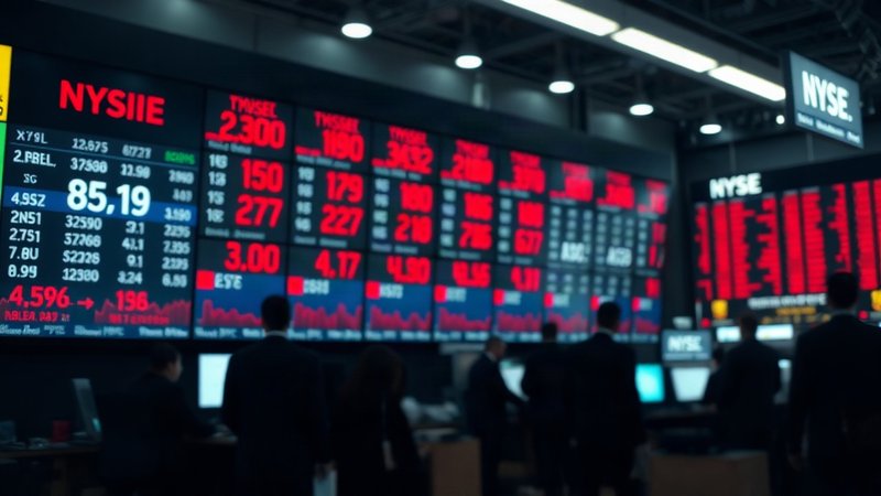 Фондовый рынок Индонезии переживает рекордное падение котировок Биржевой зал с экранами котировок в красной зоне во время резкого паде